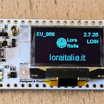 Foto di LoRa Heltec di Diego Betto
